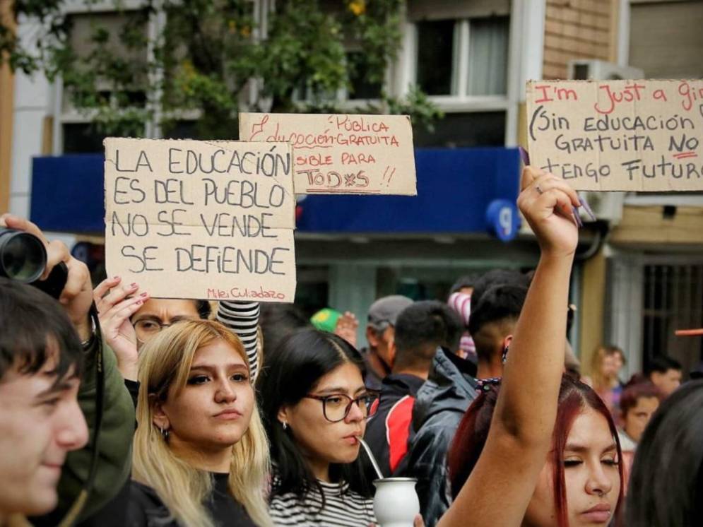 Trabajan en generar los acuerdos para otra movilizaci&oacute;n.