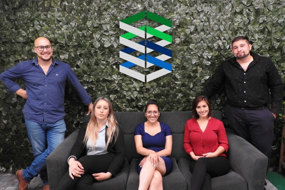 Parte del equipo de &quot;Territorio&quot;.