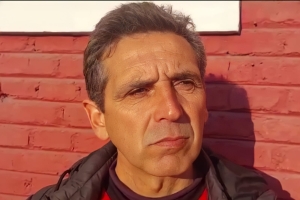 Fabian Zermatten al salir del Gallard&oacute;n.