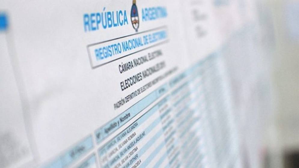 Hay modificaciones respecto a la última elección del 2023. 
