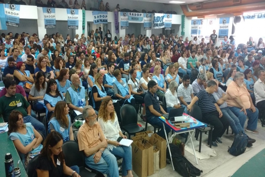 Arrancó el Congreso Provincial de Delegados de SADOP