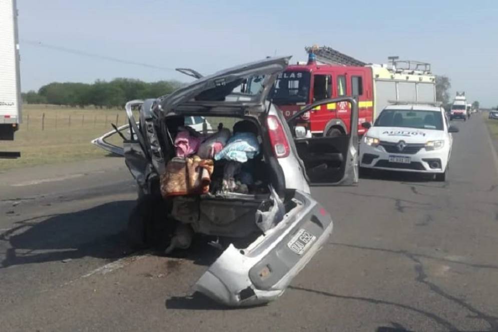 Imagen del accidente.