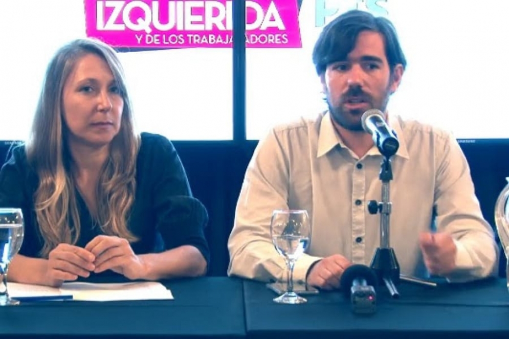 Myriam Bregman y Nicolás del Caño, a la cabeza de la nomina.
