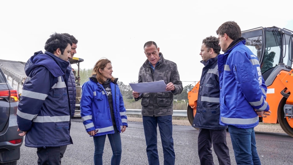 Arrieta recibió los informes técnicos sobre las obras.