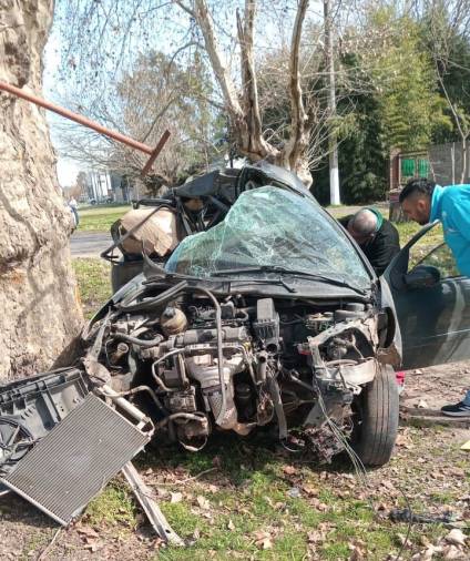 Accidente fatal en la Ruta 205: un roce entre dos autos terminó con un hombre muerto