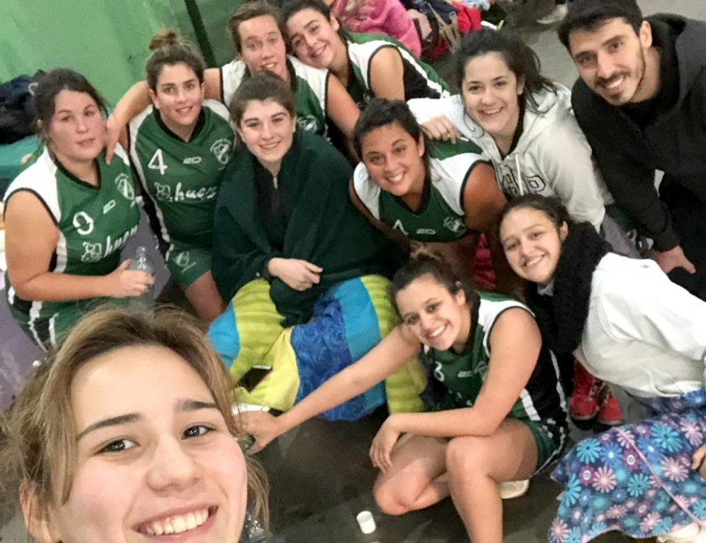 La &quot;selfie&quot; tras su última participación en la etapa regular.