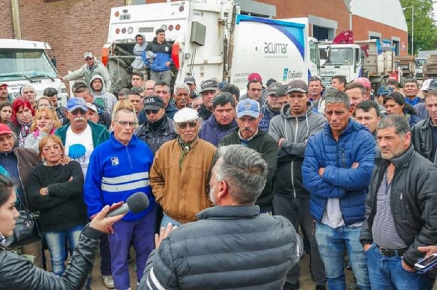 Asamblea General en el Corralón de Pellegrini