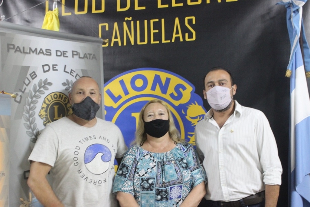 El Club de Leones Cañuelas galardonado por su labor