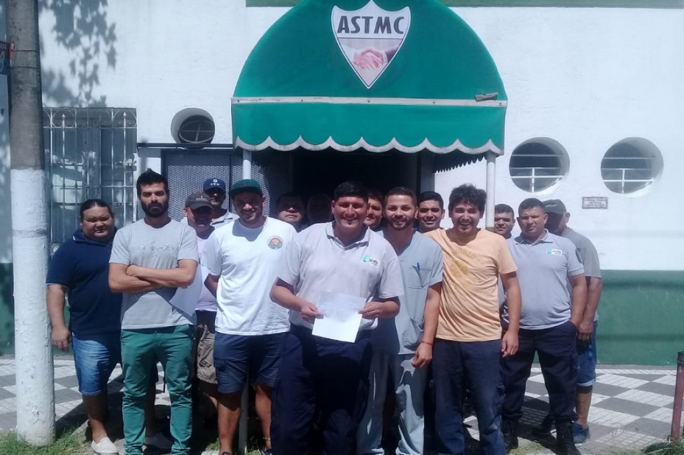 Parte de la lista &quot;Somos Trabajadores Municipales&quot;.