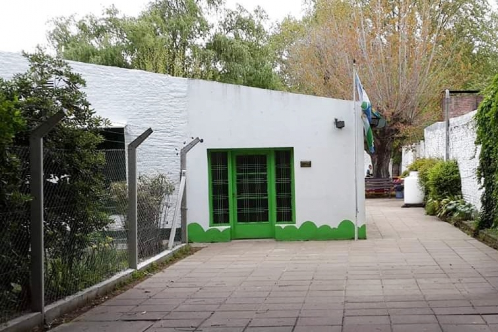 Los alimentos y productos de higiene estaban guardados dentro de la institución.