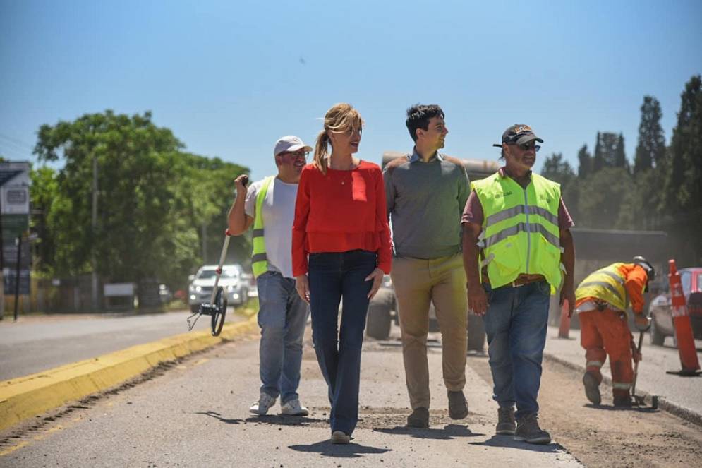 Fassi se detuvo a la altura de La Martona.