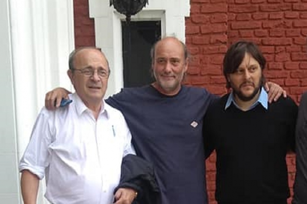 Leopoldo Moreau, Hugo Díez y Leandro Santoro. 