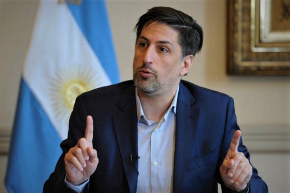 Nicolás Trotta, ministro de Eduación nacional. 