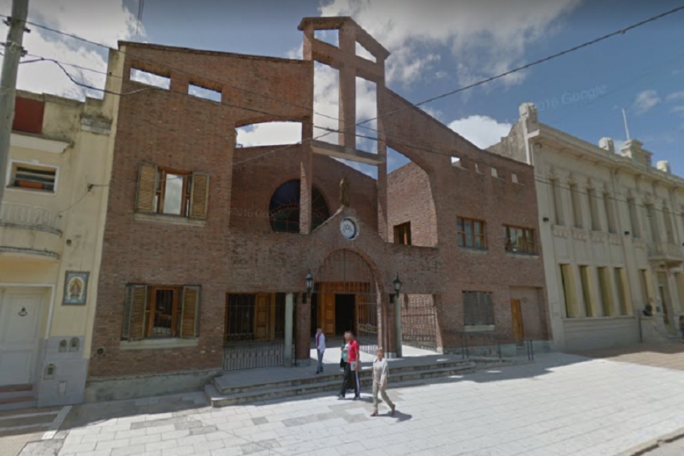 La parroquia local será uno de los lugares donde se realizará la protesta. 