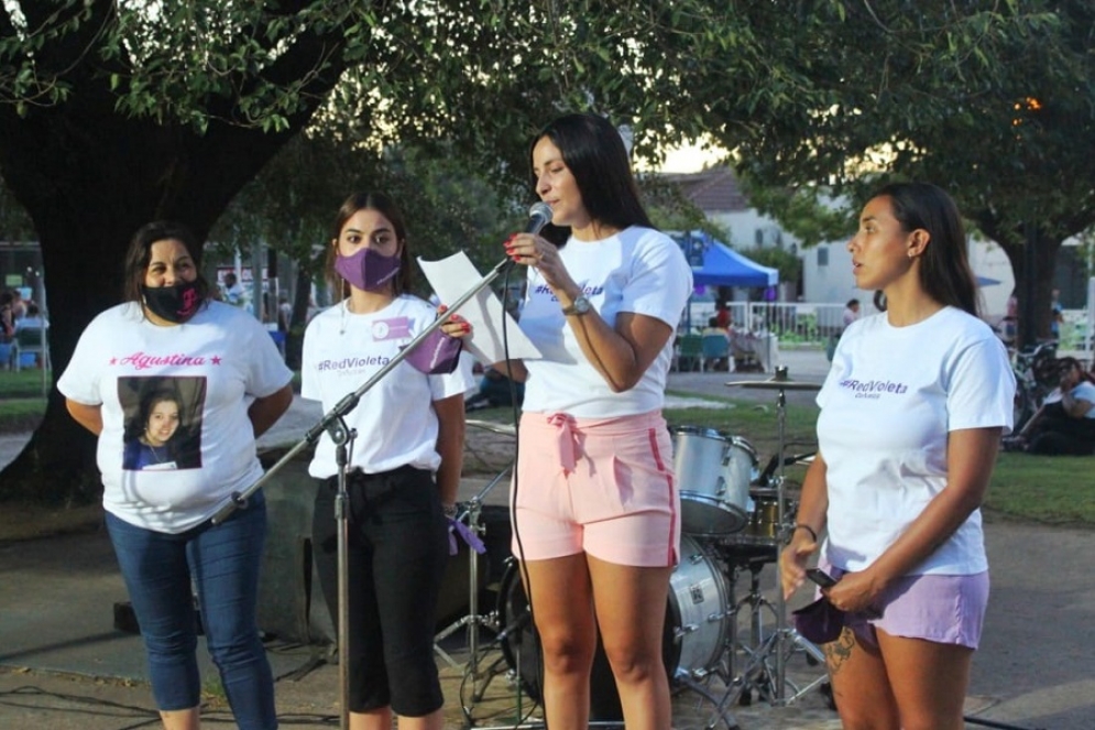 Se presentó &quot;Red Violeta&quot; Cañuelas
