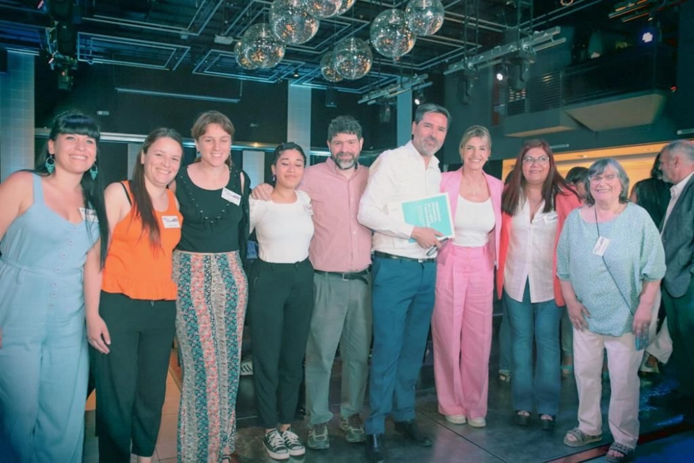 El encuentro se desarrolló en un salón de fiestas de calle Brandsen.
