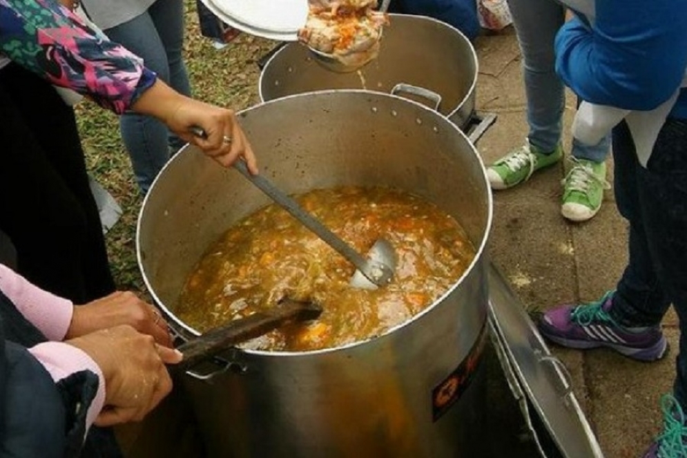 El comedor funciona en la vivienda de Analía, en Castro 366.