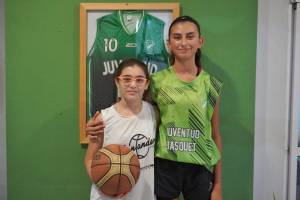 Clara y Alma, promesas del verde.