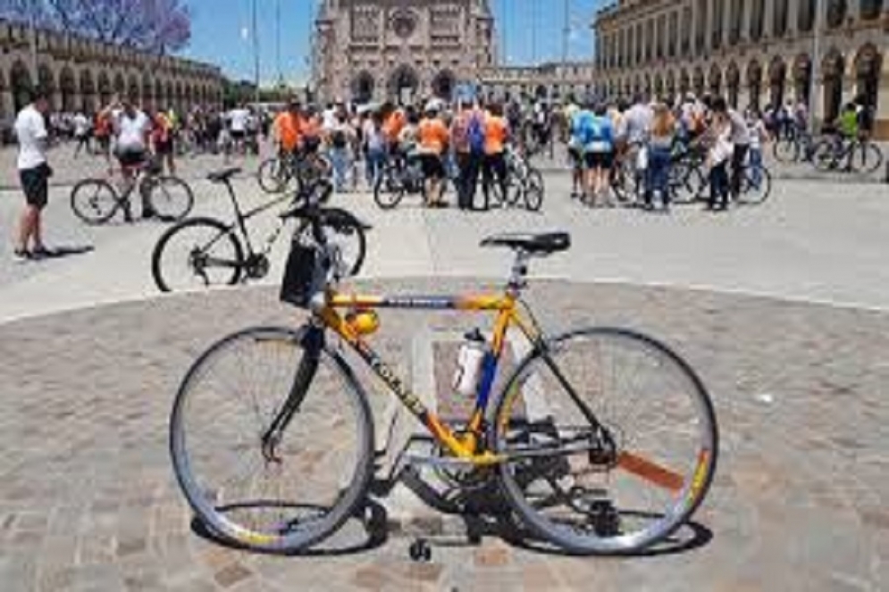 Gran participación en la bicicleteada a Lujan