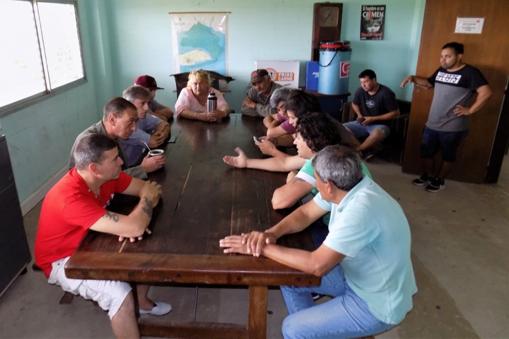 Arrieta visitó las instalaciones de la Cooperativa. 