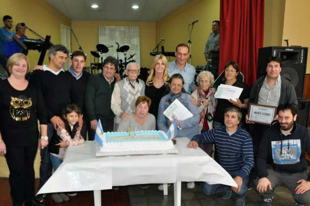 Vicente Casares festejó su 70° aniversario