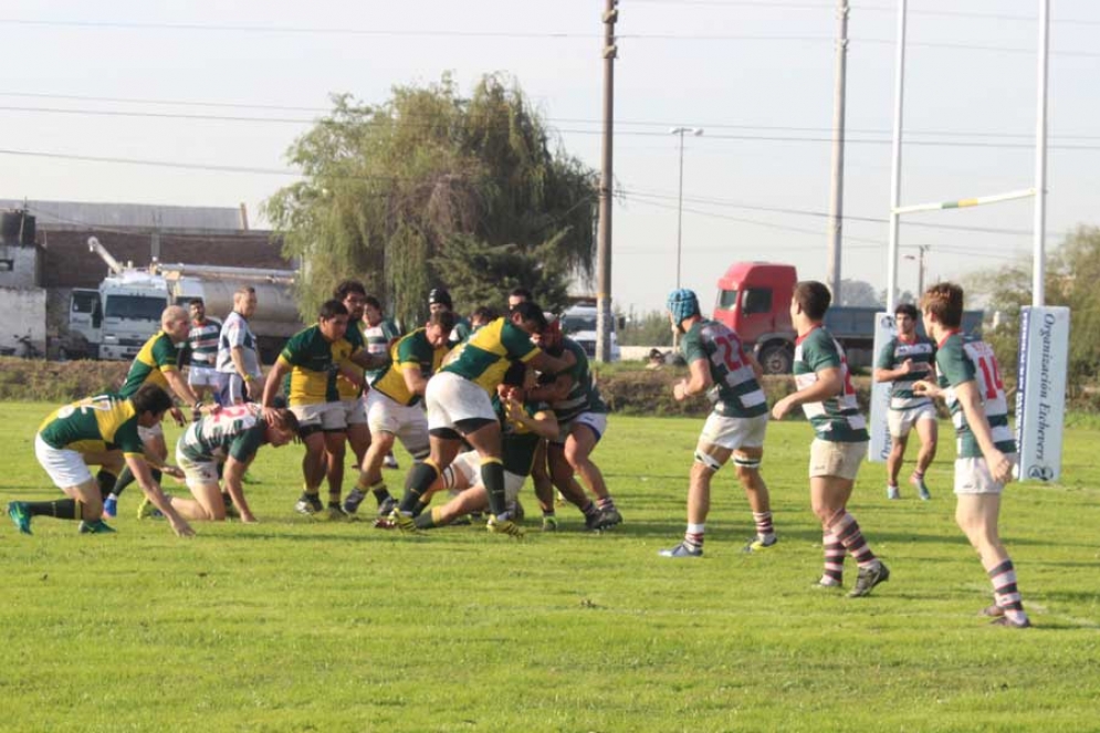 Las Cañas obtuvo un contundente triunfo en el predio de Pelegrini. 