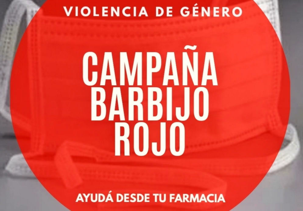 Barbijo rojo”, la clave para denunciar violencia de género en las ...