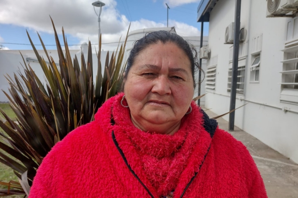La primera operación de cataratas, sin costo, se le realizó a Bacilicia Barreiro, una vecina de 51 años oriunda de Máximo Paz.