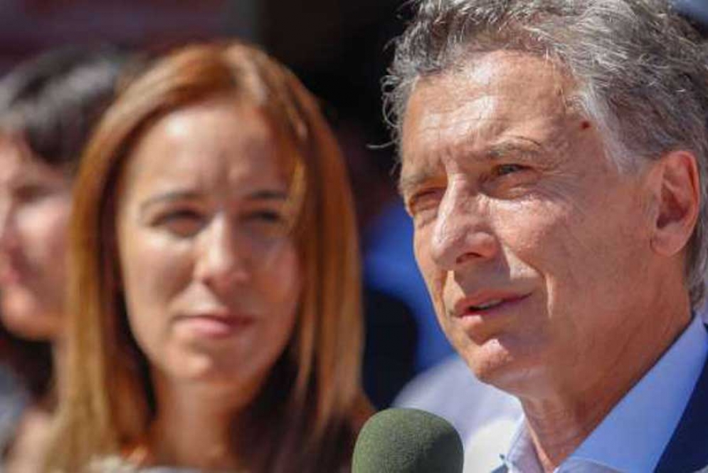 Mauricio Macri y María Eugenia Vidal. 