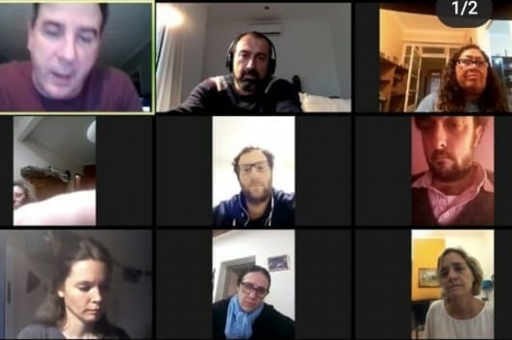 La reunión se realizó de manera virtual.