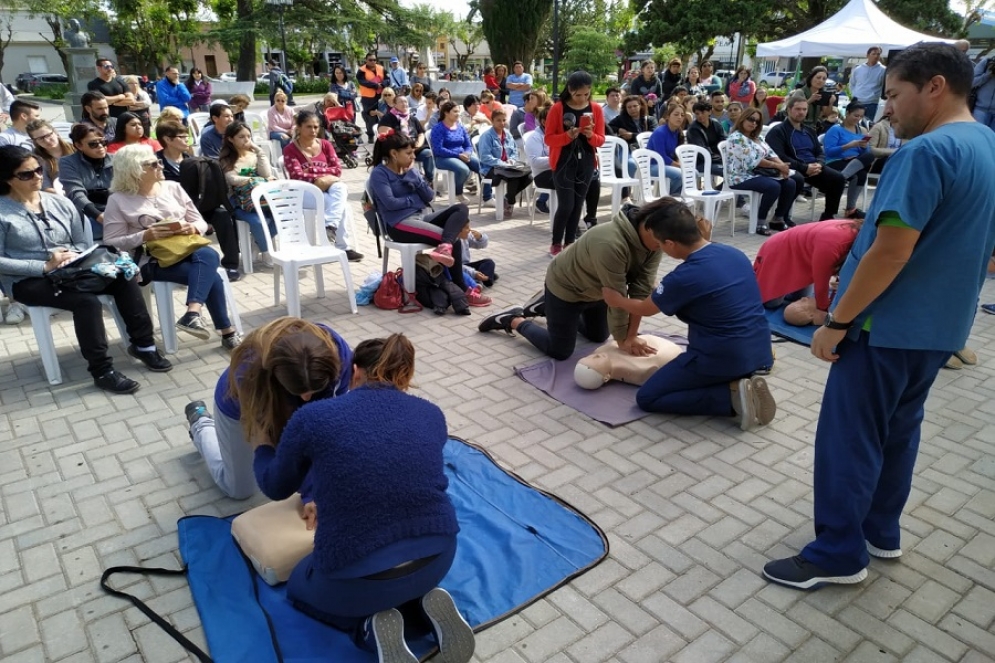 Sorprendente participación en el taller de RCP
