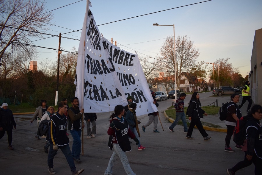 La marcha de los 300 Km pasó por Cañuelas