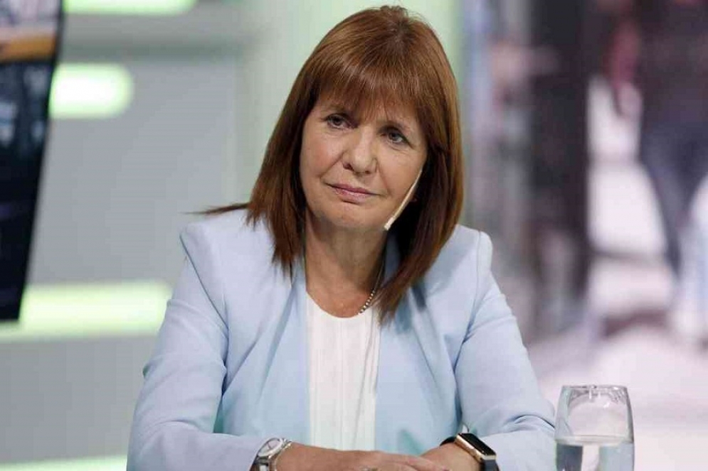 Patricia Bullrich. 