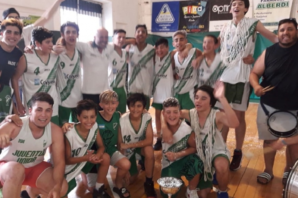 La categoría U13 se coronó campeón.