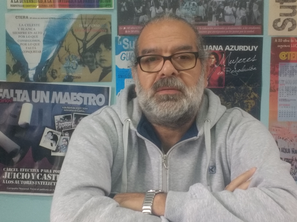 Norberto Avans se convirtió en el secretario de Suteba