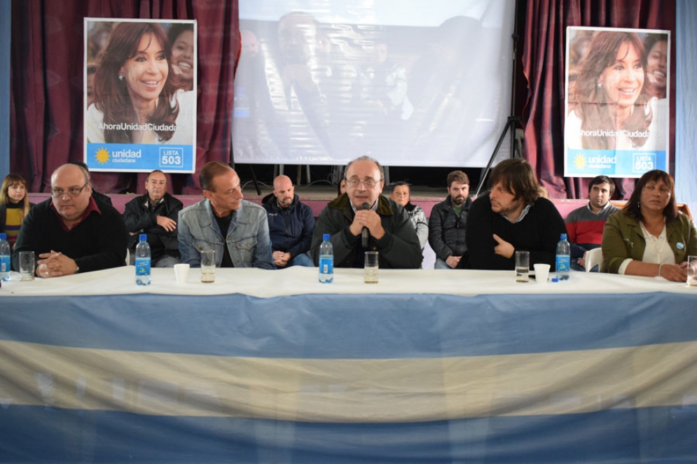 Unidad Ciudadana realizó un acto en Máximo Paz