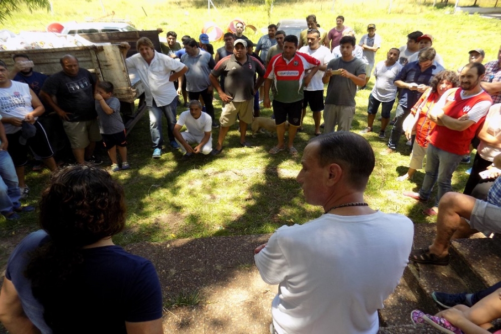 El intendente nuevamente visitó la cooperativa Frigocarne de Máximo Paz