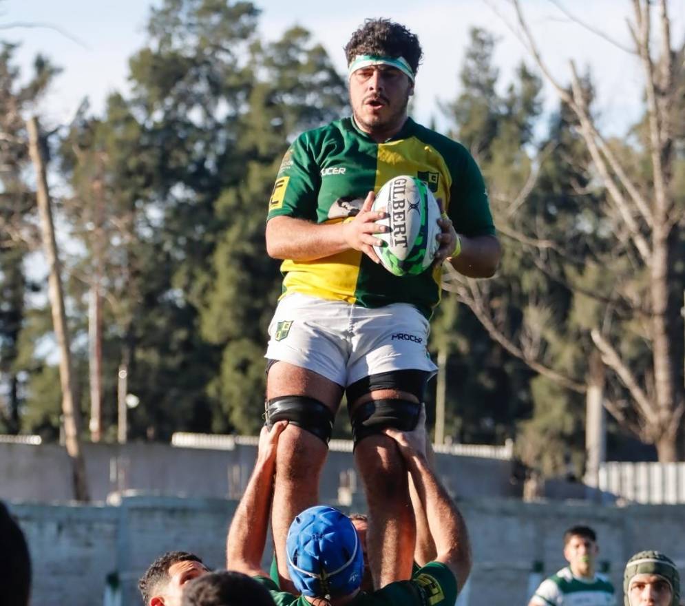 Lucas Sosa, bajándola del line. (Foto: Instagram Las Cañas).