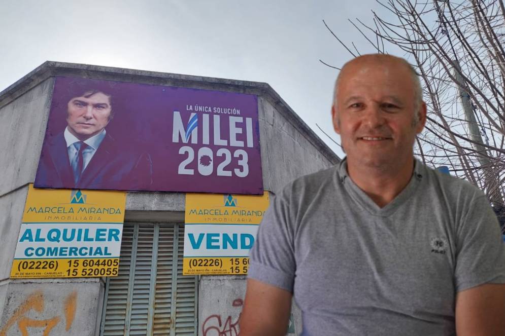 Olveira reafirmó que votará por Milei y que trabajará en la campaña.