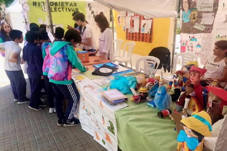 VIDEO: Las escuelas del distrito en la 6° edición de la Feria del Libro