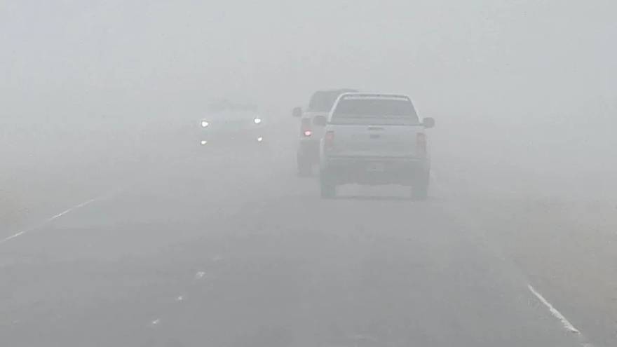Alerta violeta por niebla: piden extremar cuidados al circular por rutas