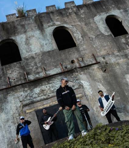 El Castillo de la Finaco, escenario en la grabación de un músico de cumbia urbana