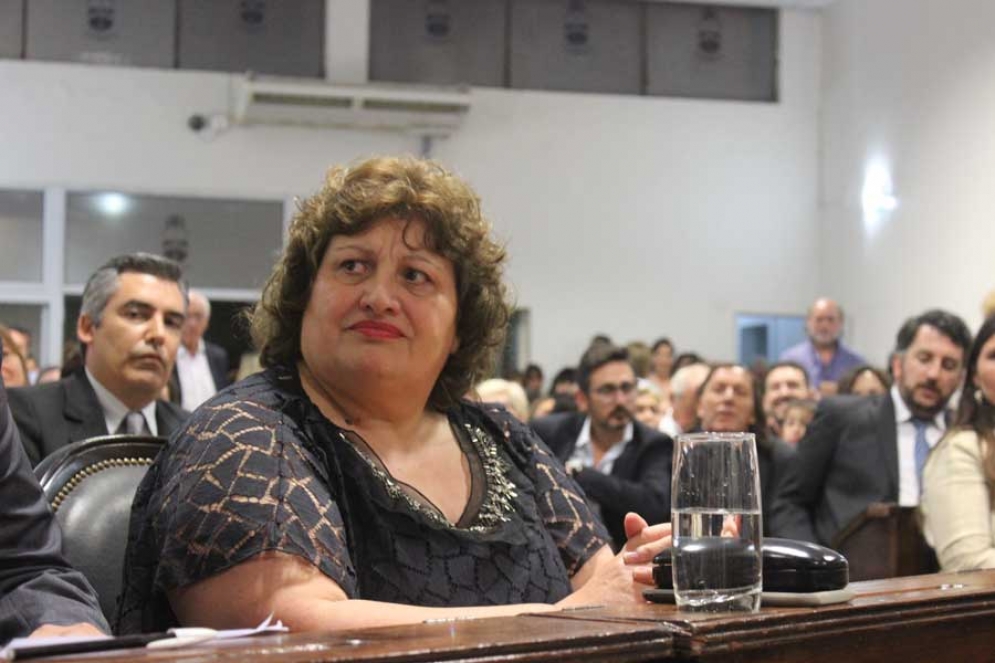 La edil no descarta en ser candidata a intendenta en 2019. 