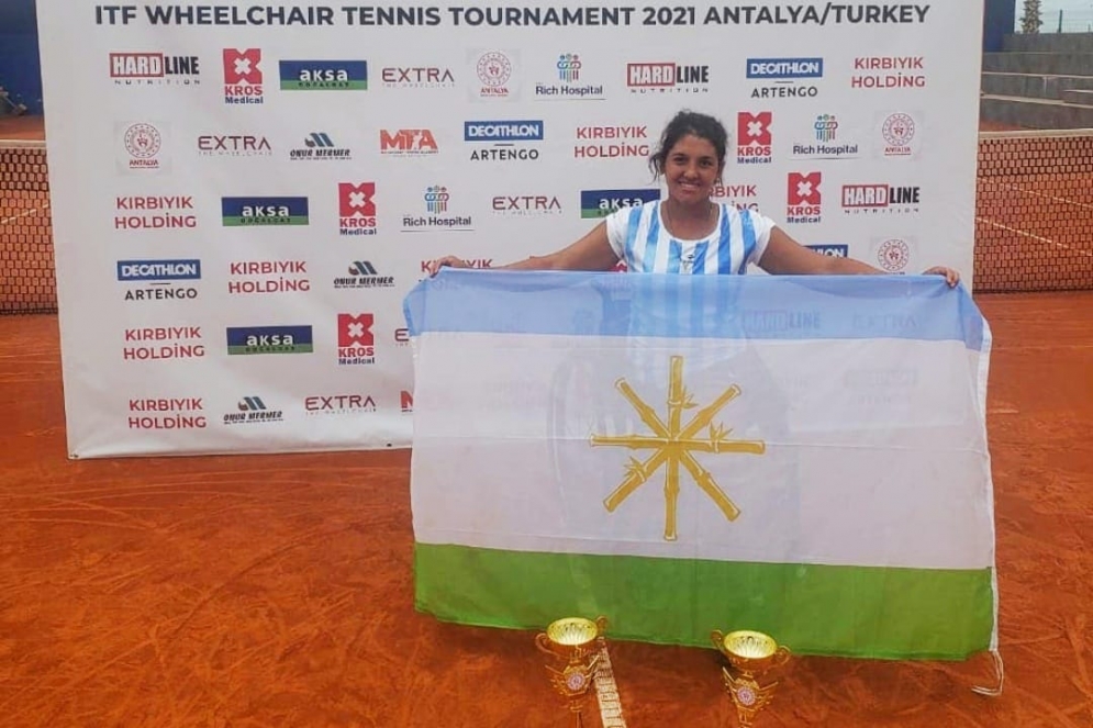 Florencia Moreno compitió en Turquía