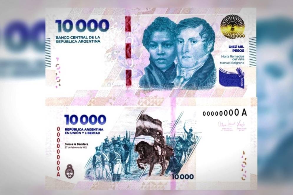 Programan el lanzamiento del billete de $20.000 para el último trimestre del año.