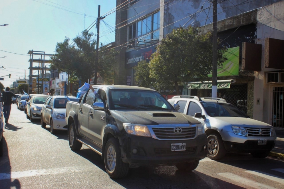 La caravana comenzó a las 16.