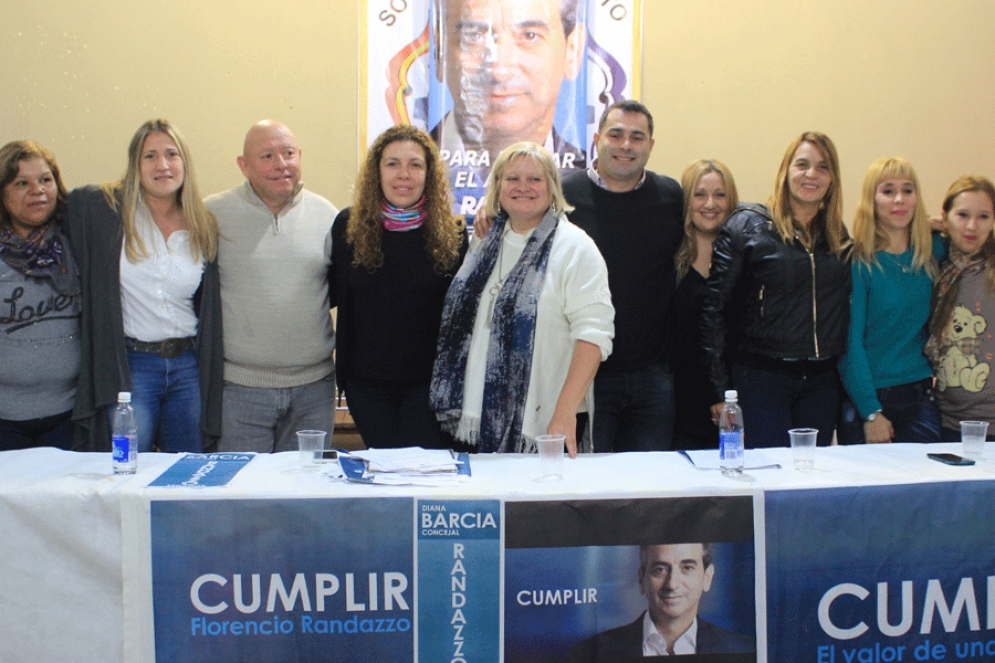 Se presentó el randazzismo local
