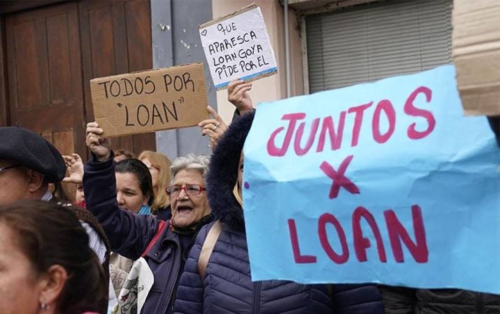 Hubo movilizaciones reclamando por la aparición con vida del niño.