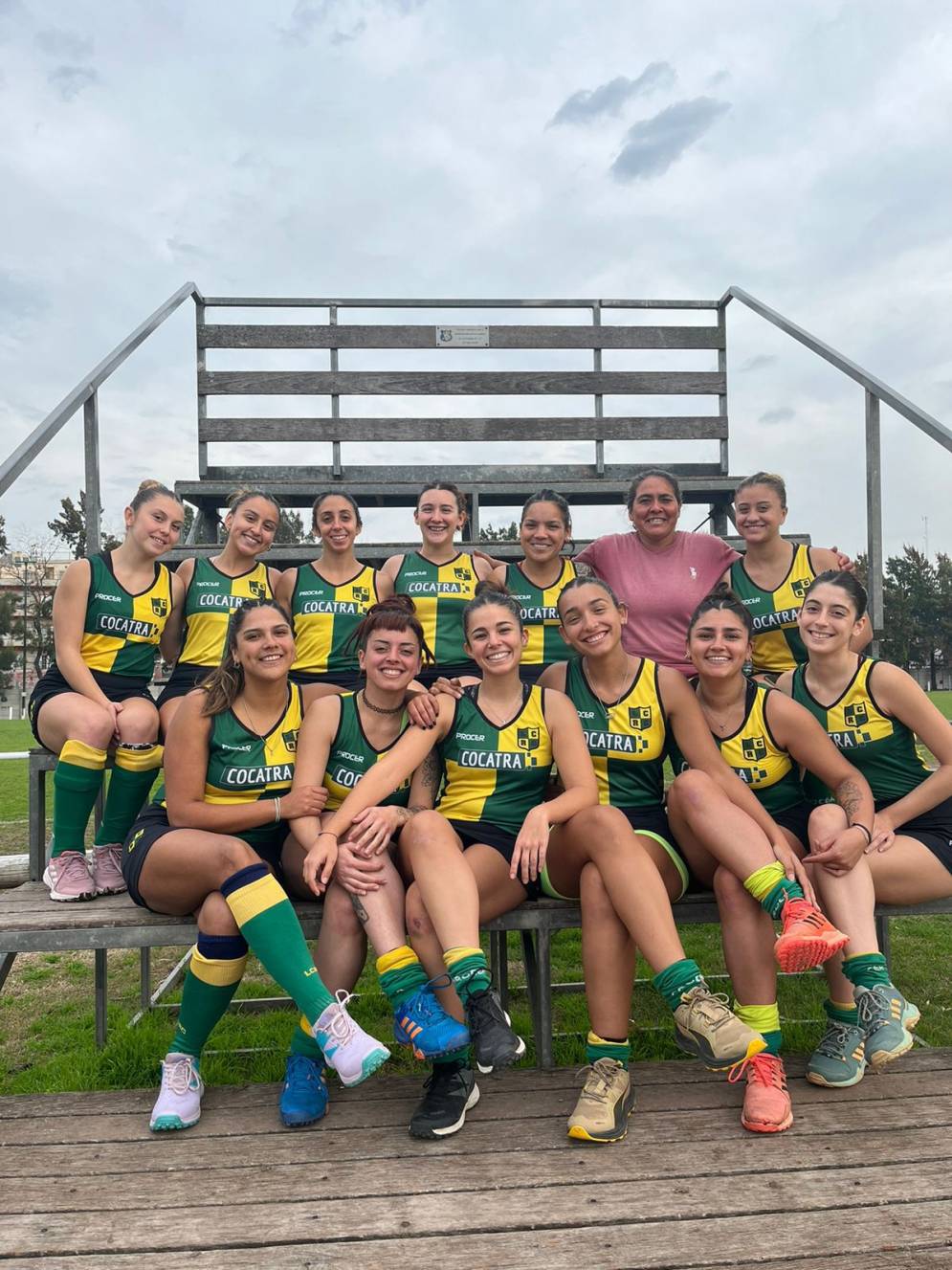 Las chicas sumaron un empate de visitante. Foto: Prensa Las Cañas.