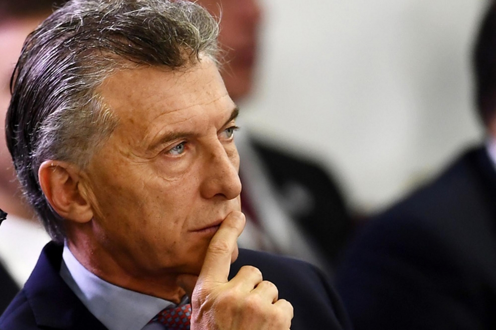 El presidente de la nación, Mauricio Macri. 